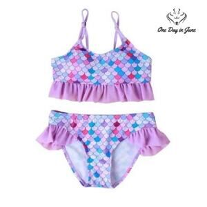 Kawell Fish Scale Bikini Swimsuit Size S